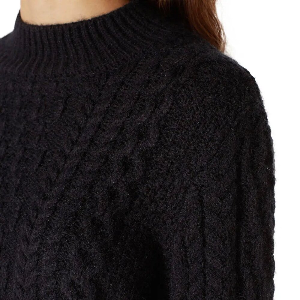 EUC NEON BLONDE Stella Sweater in Black Sz L - Picture 3 of 5